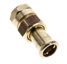 Union Press Fitting - 18mm Innengewinde & Rp 3/4'' Innengewinde - Kupferlegierung Flachdichtung
