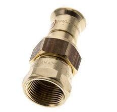 Union Press Fitting - 18mm Innengewinde & Rp 3/4'' Innengewinde - Kupferlegierung Flachdichtung