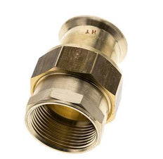 Union Press Fitting - 35mm Female & Rp 1-1/4'' Female - Copper alloy Flat Sealing