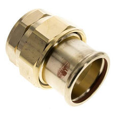 Union Press Fitting - 54mm Innengewinde & Rp 2'' Innengewinde - Kupferlegierung Flachdichtung
