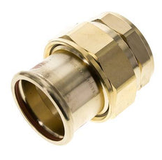 Union Press Fitting - 54mm Innengewinde & Rp 2'' Innengewinde - Kupferlegierung Flachdichtung