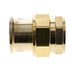 Union Press Fitting - 54mm Innengewinde & Rp 2'' Innengewinde - Kupferlegierung Flachdichtung