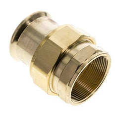 Union Press Fitting - 54mm Innengewinde & Rp 2'' Innengewinde - Kupferlegierung Flachdichtung