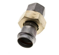 Union Press Fitting - 28mm Female & Rp 1'' Female - Stainless Steel Flat Sealing