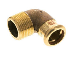 90-Grad-Winkel-Pressfitting - 18 mm Innengewinde & R 3/4'' Außengewinde - Kupferlegierung