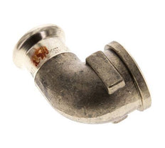 90-Grad-Winkel-Pressfitting - 15 mm Innengewinde & Rp 1/2'' Innengewinde - Kupferlegierung