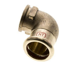 90-Grad-Winkel-Pressfitting - 22 mm Innengewinde & Rp 1/2'' Innengewinde - Kupferlegierung