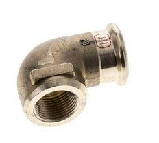 90-Grad-Winkel-Pressfitting - 28 mm Innengewinde & Rp 3/4'' Innengewinde - Kupferlegierung