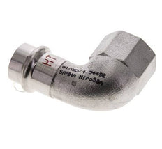 90-Grad-Winkel-Pressfitting - 18 mm Innengewinde & Rp 3/4'' Innengewinde - Edelstahl