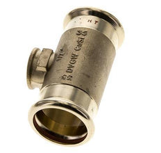 T-Pressfitting - 35mm Innengewinde & Rp 1/2'' Innengewinde - Kupferlegierung