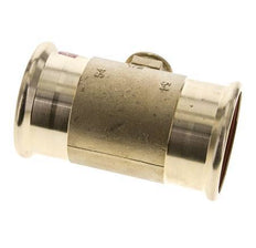 Tee Press Fitting - 54mm Female & Rp 1/2'' Female - Copper alloy