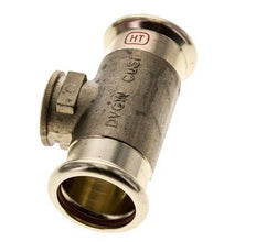 T-Pressfitting - 35mm Innengewinde & Rp 1/2'' Innengewinde - Edelstahl