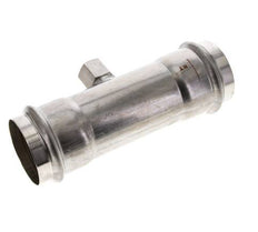 T-Pressfitting - 54mm Innengewinde & Rp 1/2'' Innengewinde - Edelstahl