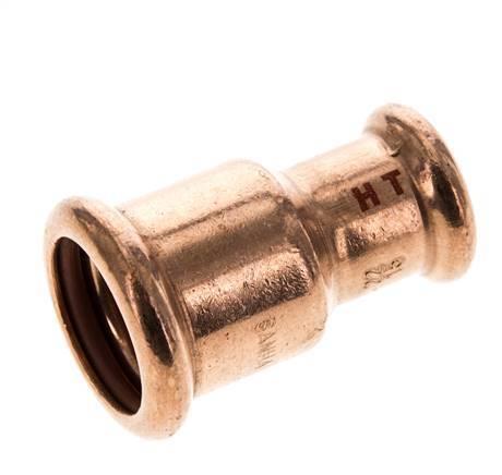 Pressfitting - 15mm Innengewinde & 22mm - Kupferlegierung