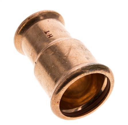 Pressfitting - 28mm Innengewinde & 35mm - Kupferlegierung