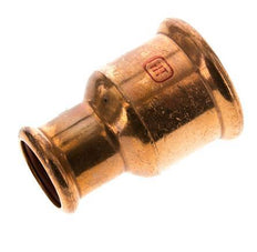 Press Fitting - 28mm Female & 42mm - Copper alloy