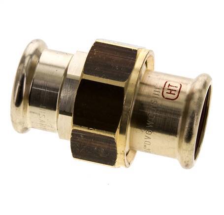 Union Press Fitting - 28mm Female - Copper alloy Flat Sealing