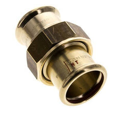 Pressverschraubung - 35mm Innengewinde - Kupferlegierung Flachdichtung