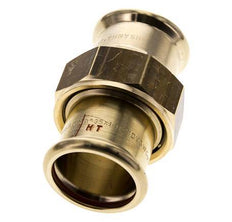 Pressverschraubung - 35mm Innengewinde - Kupferlegierung Flachdichtung
