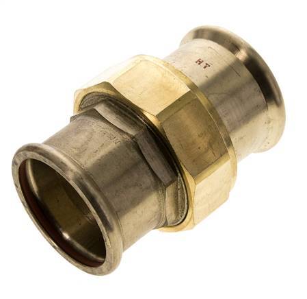 Pressverschraubung - 54mm Innengewinde - Kupferlegierung Flachdichtung