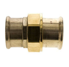 Pressverschraubung - 54mm Innengewinde - Kupferlegierung Flachdichtung