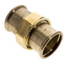 Pressverschraubung - 54mm Innengewinde - Kupferlegierung Flachdichtung