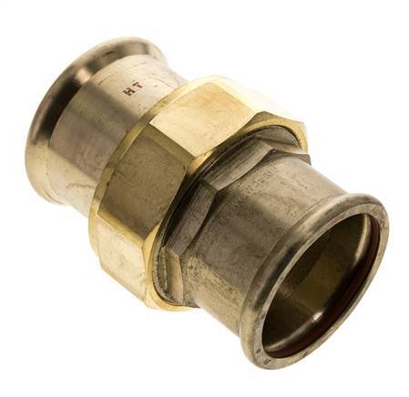 Pressverschraubung - 54mm Innengewinde - Kupferlegierung Flachdichtung