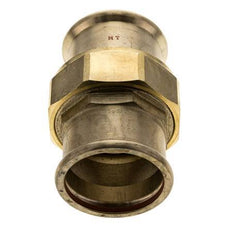 Pressverschraubung - 54mm Innengewinde - Kupferlegierung Flachdichtung