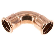 90deg Elbow Press Fitting - 42mm Female - Copper alloy