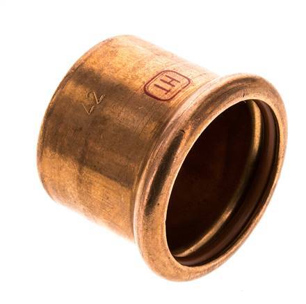 Endkappe - 42mm Innengewinde - Kupferlegierung