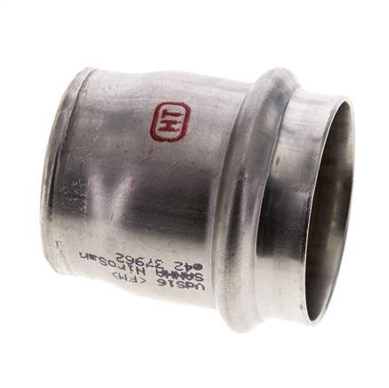 Endkappe - 42 mm Innengewinde - Edelstahl