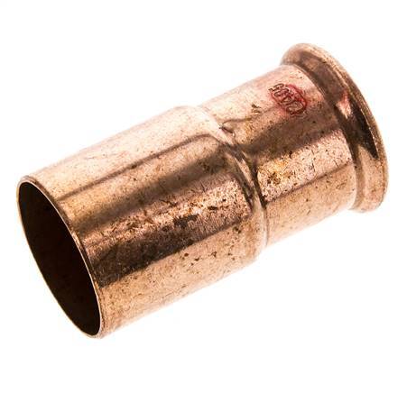 Press Fitting - 35mm Female & 42mm Male - Copper alloy