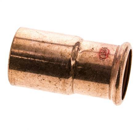 Press Fitting - 35mm Female & 42mm Male - Copper alloy