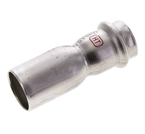 Pressfitting - 22mm Innengewinde & 28mm Außengewinde - Edelstahl