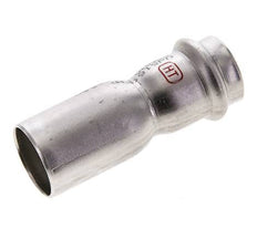 Pressfitting - 22mm Innengewinde & 28mm Außengewinde - Edelstahl