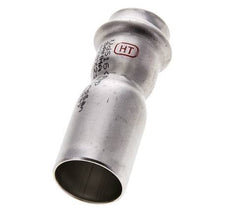 Pressfitting - 22mm Innengewinde & 28mm Außengewinde - Edelstahl