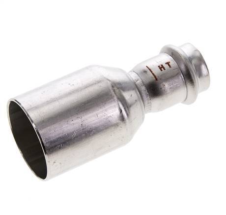 Pressfitting - 22mm Innengewinde & 42mm Außengewinde - Edelstahl