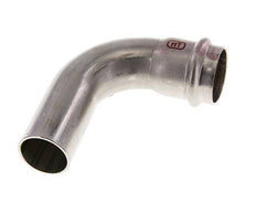 90-Grad-Winkel-Pressfitting - 28 mm Innengewinde & 28 mm Außengewinde - Edelstahl