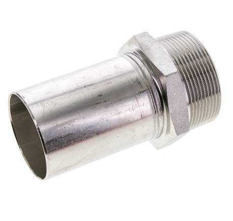 Pressfitting - 54mm Außengewinde & R 2'' Außengewinde - Edelstahl