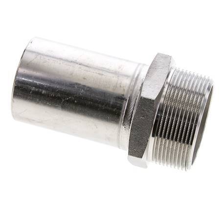 Pressfitting - 54mm Außengewinde & R 2'' Außengewinde - Edelstahl