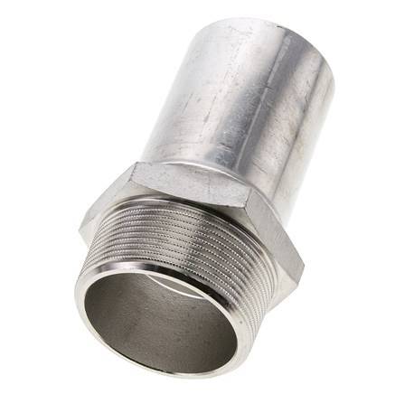 Pressfitting - 54mm Außengewinde & R 2'' Außengewinde - Edelstahl