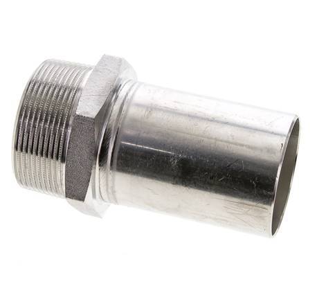 Pressfitting - 54mm Außengewinde & R 2'' Außengewinde - Edelstahl