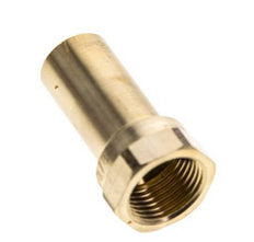 Pressfitting - 15mm Außengewinde & Rp 3/8'' Innengewinde - Kupferlegierung