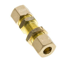 10mm Messing gerade Druckverschraubung Bulkhead 95 bar DIN EN 1254-2