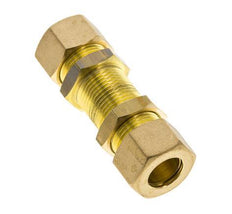 14mm Messing gerade Druckverschraubung Bulkhead 89 bar DIN EN 1254-2