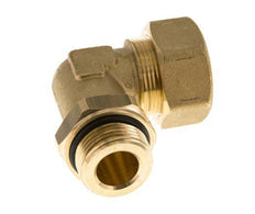 22mm & G3/4'' Brass Elbow Compression Fitting with Male Threads 54 bar NBR Adjustable DIN EN 1254-2