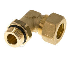 22mm & G3/4'' Brass Elbow Compression Fitting with Male Threads 54 bar NBR Adjustable DIN EN 1254-2