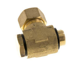 14mm & G3/8'' Brass Swivel Joint Compression Fitting with Male Threads 89 bar Polyamide DIN EN 1254-2