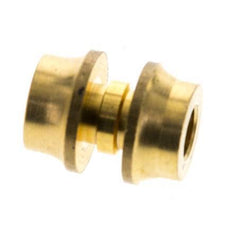 4mm Brass Straight Compression Fitting DN 8135 bar DIN EN 1254-2 [2 Pieces]