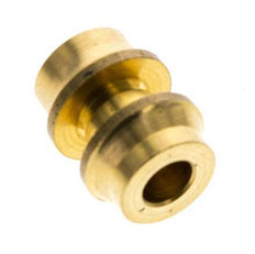 4mm Brass Straight Compression Fitting DN 8135 bar DIN EN 1254-2 [2 Pieces]